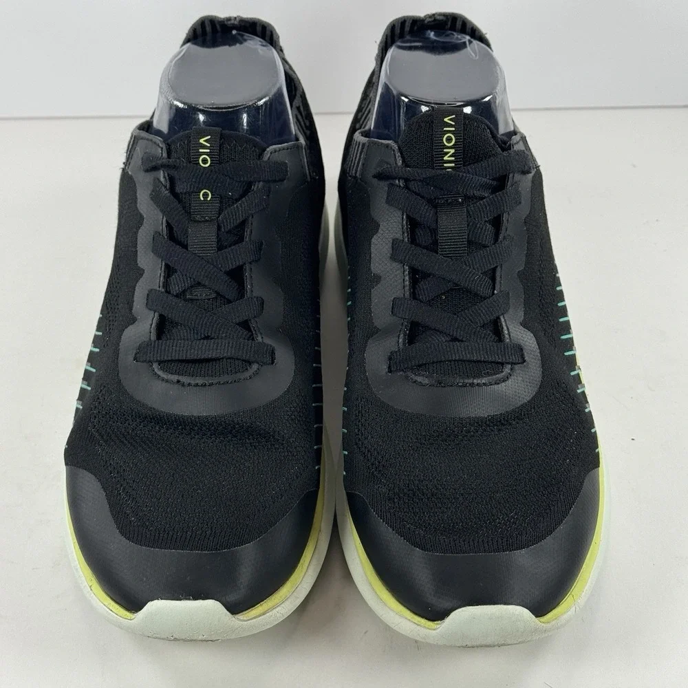 VIONIC Embolden Knit Athletic Running Shoes Black Yellow Women's Size‎ 9.5